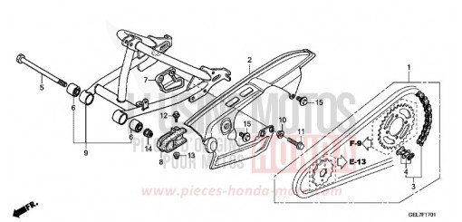 SCHWINGE (CRF50FD/E/H/J/K/L) CRF50FE de 2014